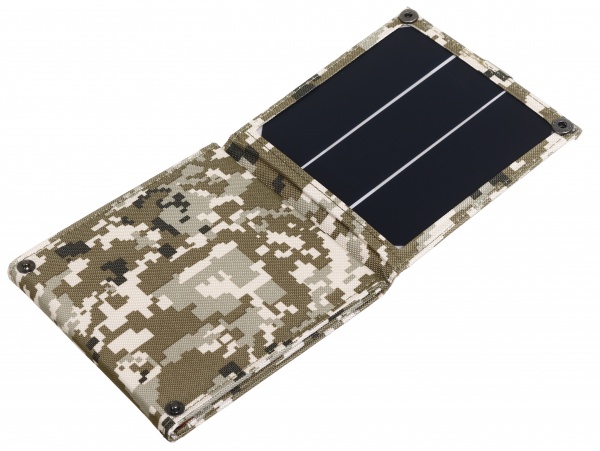 Зарядний пристрій розкладний Altek портативний 14W ALT-14 мілітарі