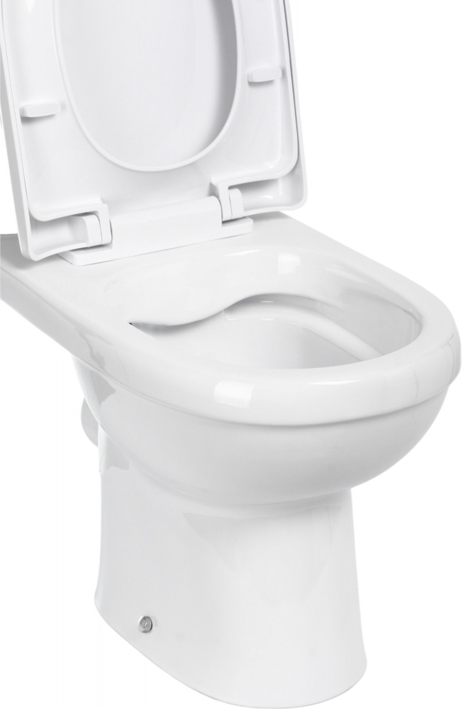 Унитаз-компакт Water House Standart rimless, сид. полипропиленовое soft-close