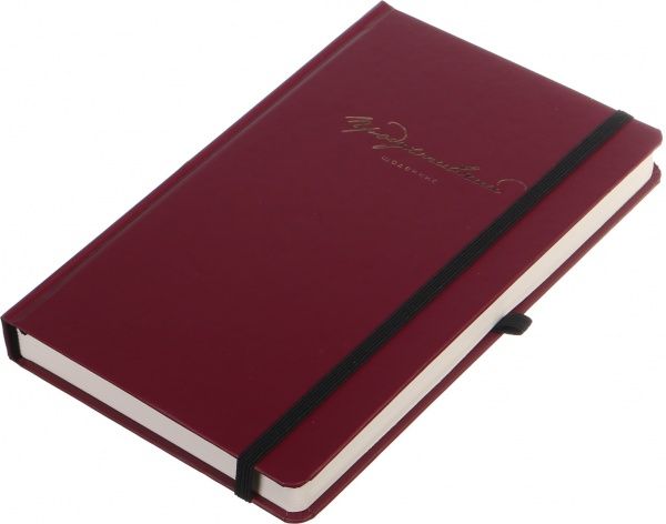 Продуктивний щоденник (укр.) бордовий 