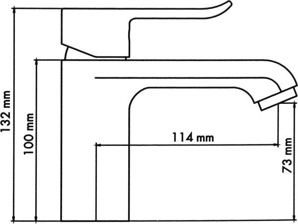 Змішувач для умивальника ScandiSPA Narvik FF35199-6