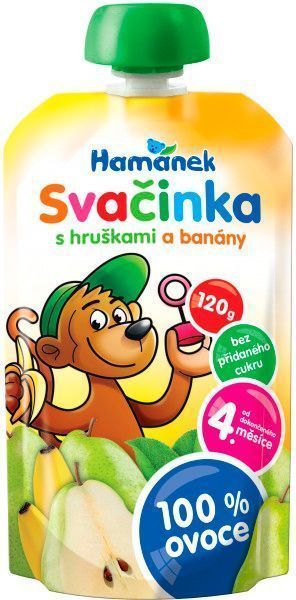 Пюре Hame Груша з бананом 120 г 8595139780432 