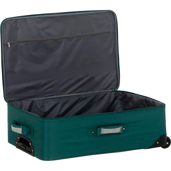 Чемодан Underprice 1021NC зеленый 71x45x23 см