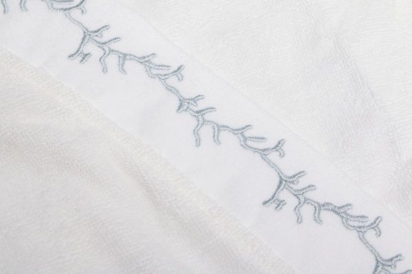 Халат махровый кимоно 154427 р. S белый 