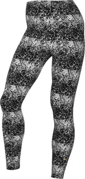 Лосины Nike W ONE TGT 7/8 ICNCLSH SHM CU6030-010 M черный