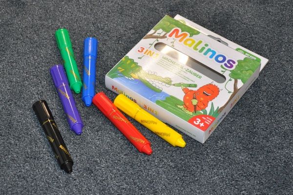 Карандаши восковые Malinos Wachsmal-Zauber 6 шт. MA-301036