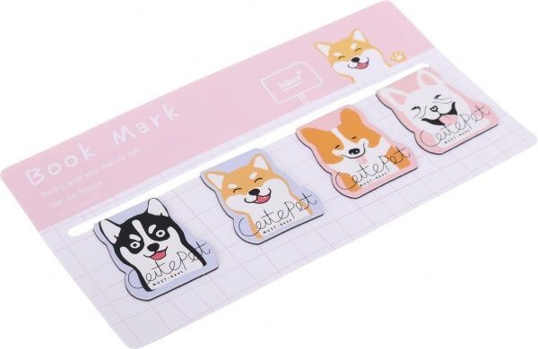 Набор закладок для книги Собачки 