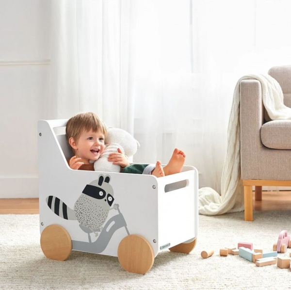 Ящик для игрушек Kinderkraft Racoon KKHRACOSKR0000 