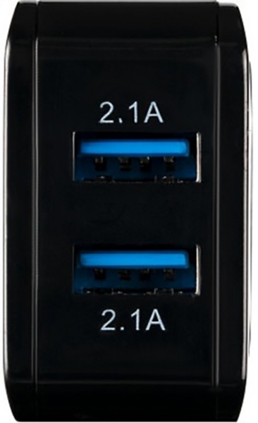 Сетевое зарядное устройство Gelius Ultra Prime GU-HC02 2 USB 2.1 A Черный 