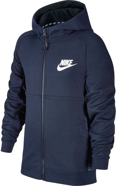 Джемпер Nike B NSW HOODIE FZ AV15 856185-451 р. L темно-синій