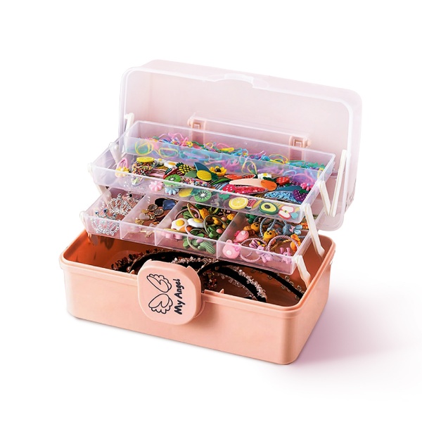 Ящик для хранения мелочей MVM PC-16 S PINK 157x290x160 мм