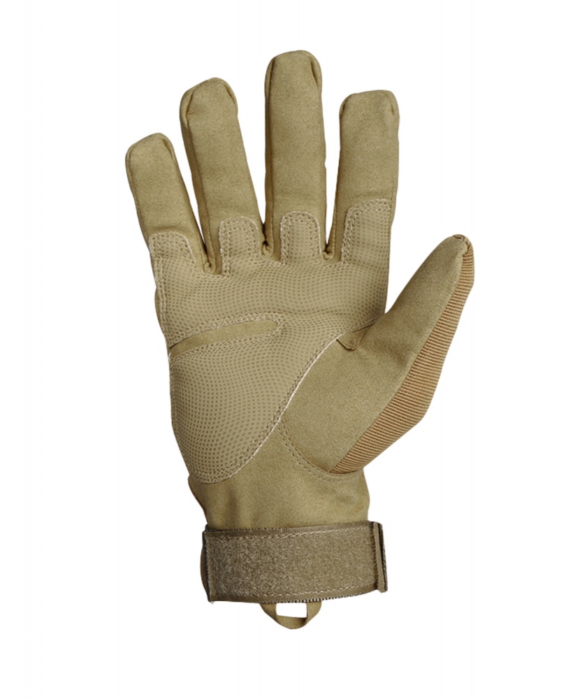 Перчатки тактические 1991 ТМ полнопалые с защитой, Khaki XL