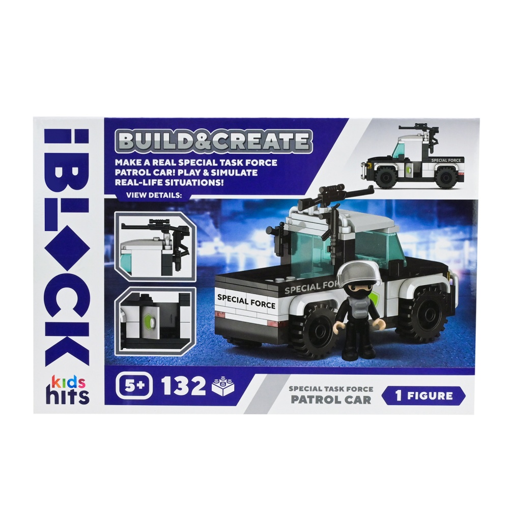 Іграшка-конструктор Shantou Kids hits IBLOCK JUNIOR 132 дет. KH42/003/1