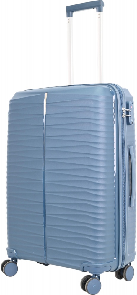 Чемодан Compass MS-2691 35 л синий 39,5x20x55 см S