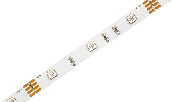 Лента светодиодная Union IP20 12 В разноцветный (RGB) 