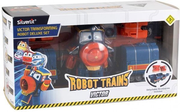 Игрушка-трансформер Silverlit Robot Trains Виктор 80186 