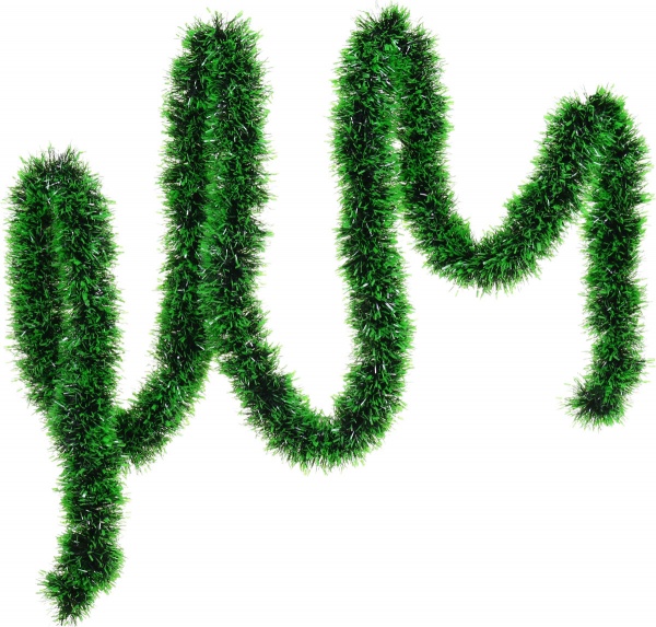 Дождик новогодний элит 7 3 м зеленый/салатовый/белый