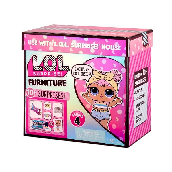 Набор с куклой L.O.L. Surprise! серии Furniture_Леди-Релакс