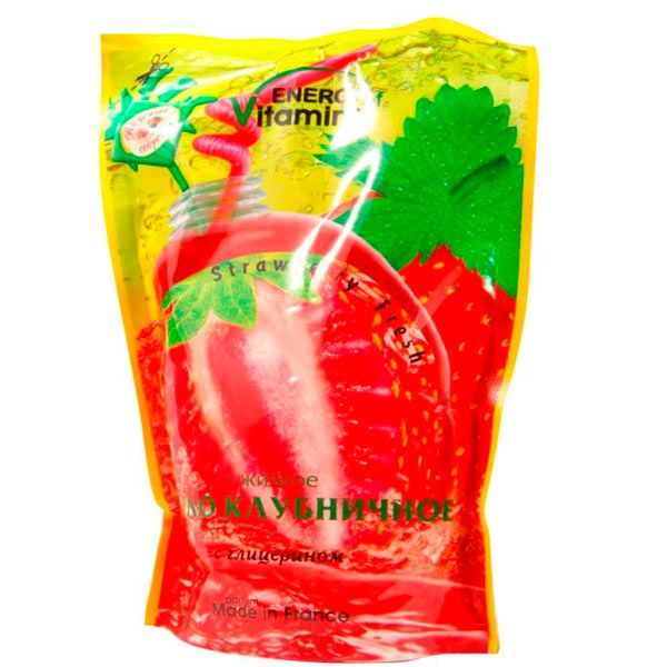 Мыло жидкое Energy of Vitamins Клубничное 450 мл
