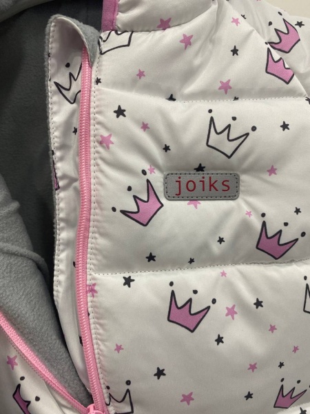 Комбінезон для дівчаток JOIKS білий р.68 КGS-09 