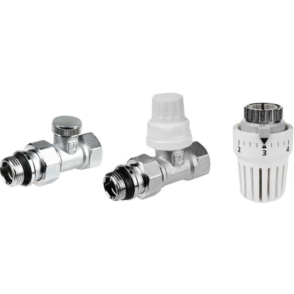 Комплект терморегулирующего оборудования Valtec VT.046.N.04 прямой