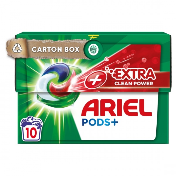 Капсули для машинного прання Ariel PODS+ Extra clean 10 шт.