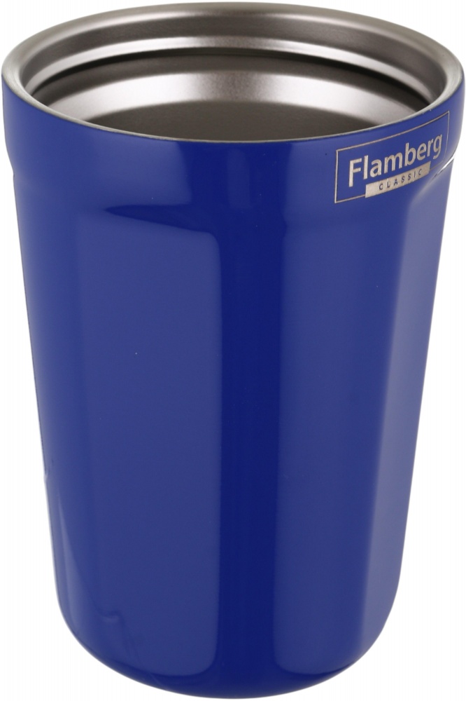 Термочашка Flamberg Mahoney 400 мл синій