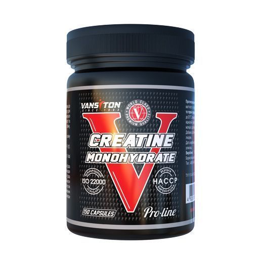 Креатин моногідрат Vansiton 150 г 150 капс. 