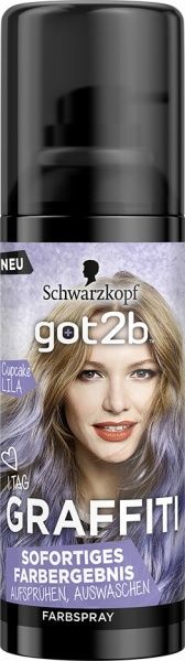Спрей тонуючий Got2b Graffiti ліловий капкейк 120 мл
