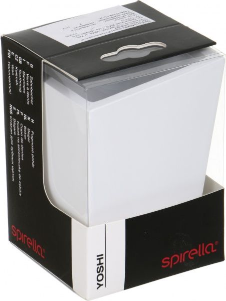 Стакан для зубных щеток Spirella YOSHI белая