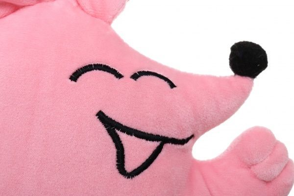 Подушка декоративна Мишенятко Пустунчик 31 см рожевий