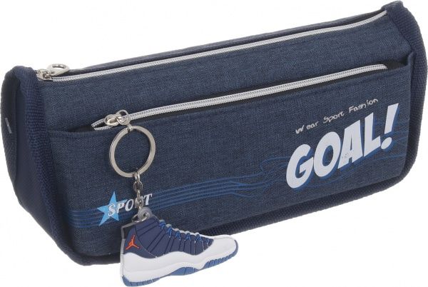 Пенал школьный Гол синий