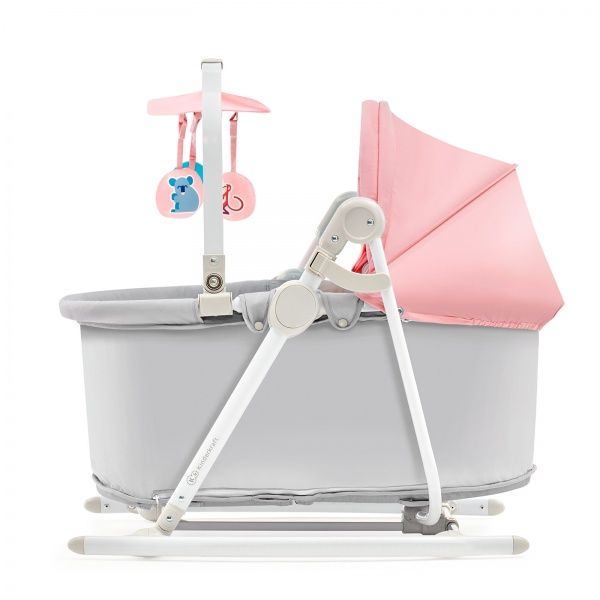 Шезлонг Kinderkraft гойдалка 5 в 1 Unimo рожевий KKBUNIMPNK0000