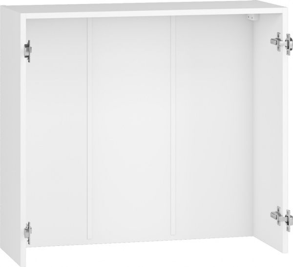 Шкаф верхний Грейд под сушилку (ТОП) 800x720x300 мм белый 