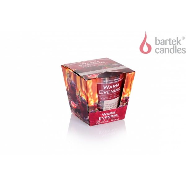 Свеча Теплый вечер (стекло 115 г) Bartek Candles