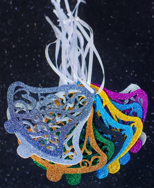 Підвіска Дзвіночок 11 см різнокольоровий 1220358