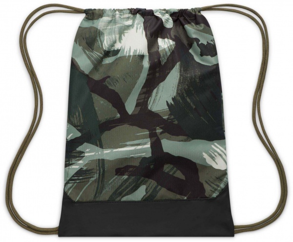 Сумка Nike BRASILIA 9.5 DQ5239-222 черный с зеленым 