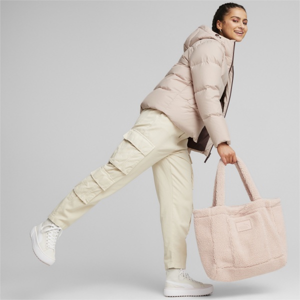Сумка Puma CORE SHERPA TOTE 7916302 бежевый 
