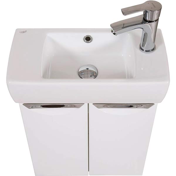 Тумба с умывальником Аква-Родос Глория 05GL50 50 см белая