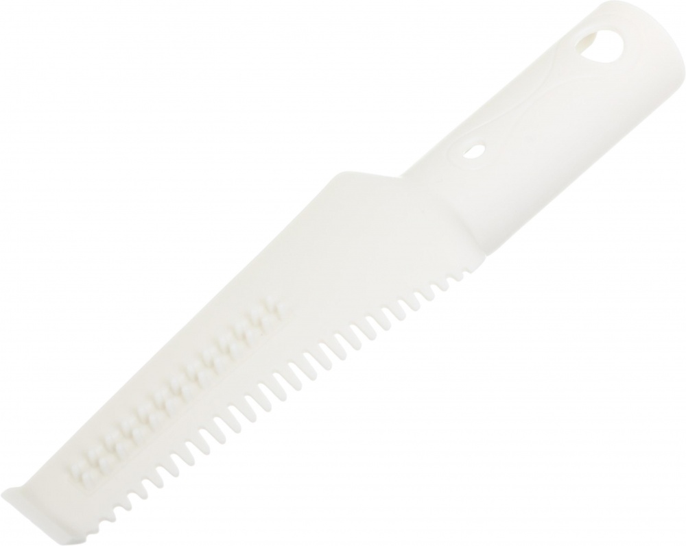 Швабра для вікон та дзеркал OBERY зі склизом 2 в 1 28 см сірий