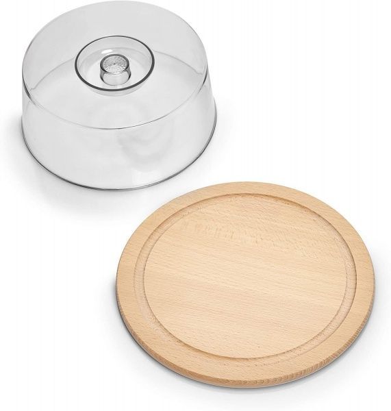 Дошка кухонна з пластиковою кришкою 22027 Zeller