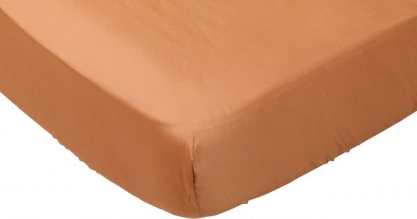 Простынь на резинке Mono Orange D 180x200 см оранжевый La Nuit 