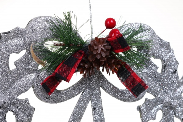 Елочная игрушка Венок 30 см E09014S 