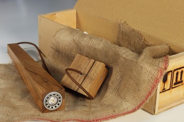 Світильник підвісний ADLUX Candle CP-1-W-Br 1x10 Вт GU10 горіх 