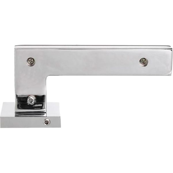 Ручка на розетке RDA Domino Z-49 хром/черный