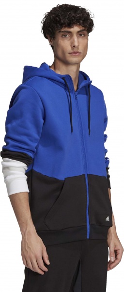 Джемпер Adidas M FI CB FZ H39773 р. L синій