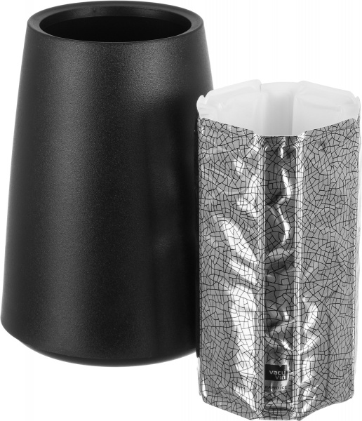 Ведро для охлаждения напитков Active Cooler Wine Elegant Black Vacu Vin