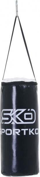 Боксерський мішок SPORTKO 40x18 см 5 кг чорний