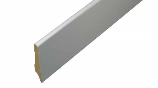 Плінтус МДФ Classen CASAline сріблястий 75x15x2400 мм 
