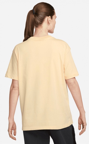 Футболка Nike W NSW TEE BF MS FD1129-294 р.S бежевий