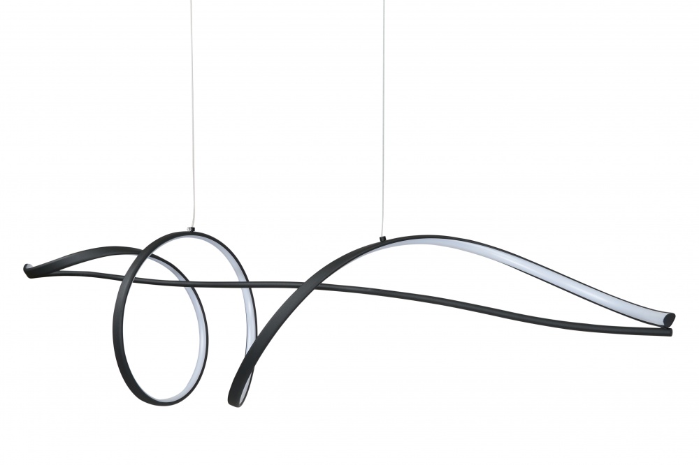 Люстра подвесная Berger 1x43 Вт LED-модуль черный 7021-PL-43 Black